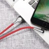 Дата кабель Baseus Sharp-Bird Mobile Game Lightning Cable 2.4A (1m) Червоний (29435)