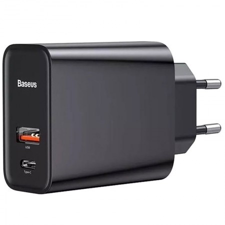 СЗУ Baseus Speed PPS 30W Type-C + USB Чорний (21956)