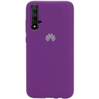 Чехол Silicone Cover Full Protective (AA) для Huawei Honor 20 / Nova 5T Фіолетовий (2461)