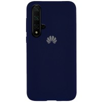 Чехол Silicone Cover Full Protective (AA) для Huawei Honor 20 / Nova 5T Синий (2462)