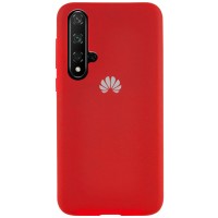 Чехол Silicone Cover Full Protective (AA) для Huawei Honor 20 / Nova 5T Красный (2458)