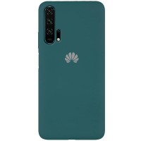 Чехол Silicone Cover Full Protective (AA) для Huawei Honor 20 Pro Зелений (2465)