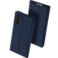 Чехол-книжка Dux Ducis с карманом для визиток для Samsung Galaxy Note 10 Синий (2472)