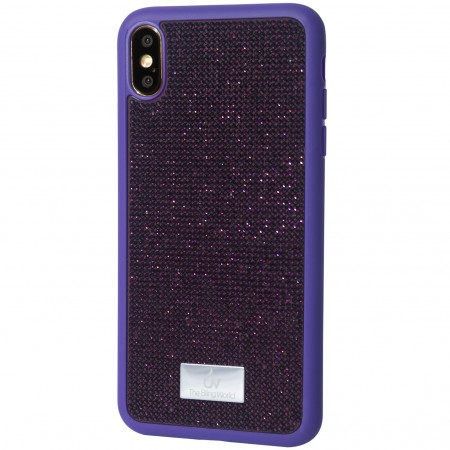 TPU чехол Bling World Grainy Diamonds для Apple iPhone XS Max (6.5'') Фіолетовий (12277)