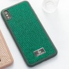 TPU чехол Bling World Grainy Diamonds для Apple iPhone XS Max (6.5'') Зелёный (12278)