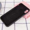 Чехол Silicone Case Full Protective (AA) для Apple iPhone X (5.8'') / XS (5.8'') Чорний (2503)