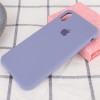 Чехол Silicone Case Full Protective (AA) для Apple iPhone X (5.8'') / XS (5.8'') Серый (2509)