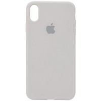 Чехол Silicone Case Full Protective (AA) для Apple iPhone X (5.8'') / XS (5.8'') Сірий (2510)