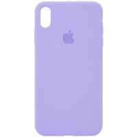 Чехол Silicone Case Full Protective (AA) для Apple iPhone X (5.8'') / XS (5.8'') Бузковий (17160)