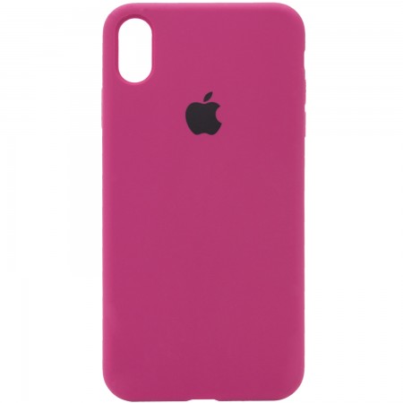 Чехол Silicone Case Full Protective (AA) для Apple iPhone X (5.8'') / XS (5.8'') Красный (2513)