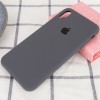 Чехол Silicone Case Full Protective (AA) для Apple iPhone X (5.8'') / XS (5.8'') Сірий (2514)
