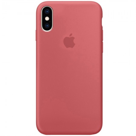 Чехол Silicone Case Full Protective (AA) для Apple iPhone X (5.8'') / XS (5.8'') Красный (23642)