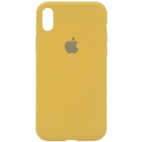 Чехол Silicone Case Full Protective (AA) для Apple iPhone X (5.8'') / XS (5.8'') Золотий (2487)