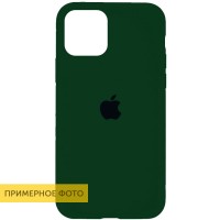 Чехол Silicone Case Full Protective (AA) для Apple iPhone X (5.8'') / XS (5.8'') Зелений (2486)