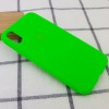 Чехол Silicone Case Full Protective (AA) для Apple iPhone X (5.8'') / XS (5.8'') Зелений (2496)