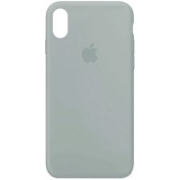 Чехол Silicone Case Full Protective (AA) для Apple iPhone X (5.8'') / XS (5.8'') Сірий (2532)