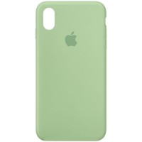 Чехол Silicone Case Full Protective (AA) для Apple iPhone X (5.8'') / XS (5.8'') Зелений (23903)