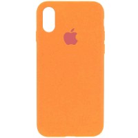 Чехол Silicone Case Full Protective (AA) для Apple iPhone X (5.8'') / XS (5.8'') Помаранчевий (28068)