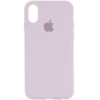 Чохол Silicone Case Full Protective (AA) для Apple iPhone X (5.8'') / XS (5.8'') Бузковий (35014)