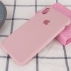 Чехол Silicone Case Full Protective (AA) для Apple iPhone X (5.8'') / XS (5.8'') Розовый (2502)