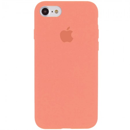 Чехол Silicone Case Full Protective (AA) для Apple iPhone 7 / 8 / SE (2020) (4.7'') Рожевий (2564)
