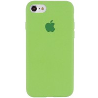 Чехол Silicone Case Full Protective (AA) для Apple iPhone 7 / 8 / SE (2020) (4.7'') М'ятний (2574)