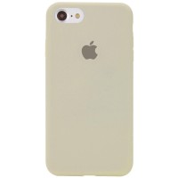 Чехол Silicone Case Full Protective (AA) для Apple iPhone 7 / 8 / SE (2020) (4.7'') Білий (2573)
