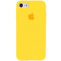 Чехол Silicone Case Full Protective (AA) для Apple iPhone 7 / 8 / SE (2020) (4.7'') Жовтий (2577)