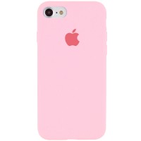 Чехол Silicone Case Full Protective (AA) для Apple iPhone 7 / 8 / SE (2020) (4.7'') Рожевий (2570)