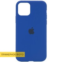 Чехол Silicone Case Full Protective (AA) для Apple iPhone 7 / 8 / SE (2020) (4.7'') Синій (2541)