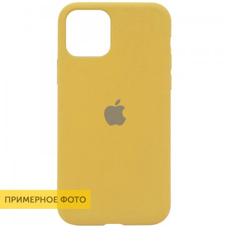 Чехол Silicone Case Full Protective (AA) для Apple iPhone 7 / 8 / SE (2020) (4.7'') Золотий (2538)