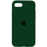 Чехол Silicone Case Full Protective (AA) для Apple iPhone 7 / 8 / SE (2020) (4.7'') Зелений (2537)