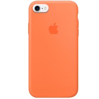 Чехол Silicone Case Full Protective (AA) для Apple iPhone 7 / 8 / SE (2020) (4.7'') Помаранчевий (2581)