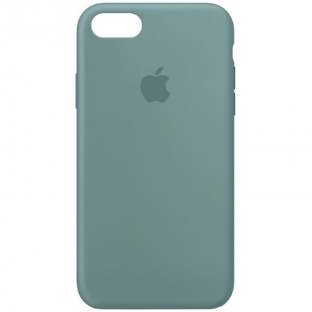 Чехол Silicone Case Full Protective (AA) для Apple iPhone 7 / 8 / SE (2020) (4.7'') Зелений (2583)
