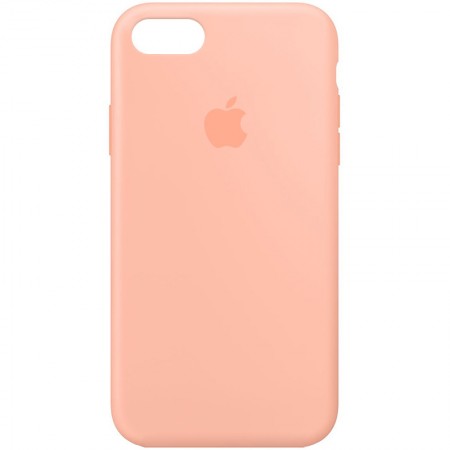 Чехол Silicone Case Full Protective (AA) для Apple iPhone 7 / 8 / SE (2020) (4.7'') Помаранчевий (2586)