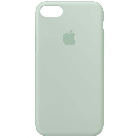 Чехол Silicone Case Full Protective (AA) для Apple iPhone 7 / 8 / SE (2020) (4.7'') Бірюзовий (2587)