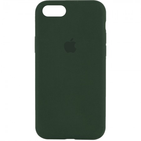 Чехол Silicone Case Full Protective (AA) для Apple iPhone 7 / 8 / SE (2020) (4.7'') Зелений (23492)