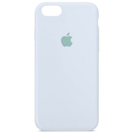 Чехол Silicone Case Full Protective (AA) для Apple iPhone 7 / 8 / SE (2020) (4.7'') Голубой (23910)
