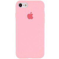 Чехол Silicone Case Full Protective (AA) для Apple iPhone 7 / 8 / SE (2020) (4.7'') Рожевий (2554)