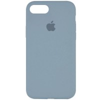 Чехол Silicone Case Full Protective (AA) для Apple iPhone 7 / 8 / SE (2020) (4.7'') Блакитний (31946)