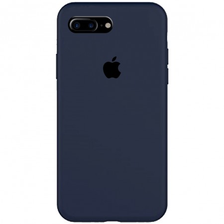 Чехол Silicone Case Full Protective (AA) для Apple iPhone 7 plus / 8 plus (5.5'') Синий (2610)