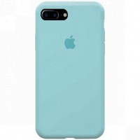 Чехол Silicone Case Full Protective (AA) для Apple iPhone 7 plus / 8 plus (5.5'') Бирюзовый (2598)