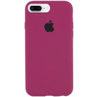 Чехол Silicone Case Full Protective (AA) для Apple iPhone 7 plus / 8 plus (5.5'') Червоний (2613)