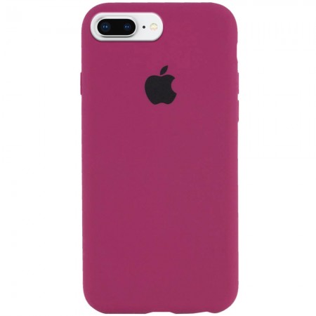 Чехол Silicone Case Full Protective (AA) для Apple iPhone 7 plus / 8 plus (5.5'') Красный (2613)