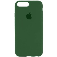 Чехол Silicone Case Full Protective (AA) для Apple iPhone 7 plus / 8 plus (5.5'') Зелений (11845)