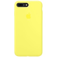 Чехол Silicone Case Full Protective (AA) для Apple iPhone 7 plus / 8 plus (5.5'') Жовтий (2605)