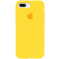 Чехол Silicone Case Full Protective (AA) для Apple iPhone 7 plus / 8 plus (5.5'') Жовтий (2634)