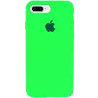 Чехол Silicone Case Full Protective (AA) для Apple iPhone 7 plus / 8 plus (5.5'') Зелений (2636)