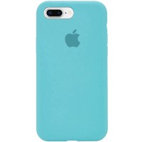 Чехол Silicone Case Full Protective (AA) для Apple iPhone 7 plus / 8 plus (5.5'') Бірюзовий (2600)