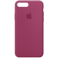 Чехол Silicone Case Full Protective (AA) для Apple iPhone 7 plus / 8 plus (5.5'') Малиновий (2640)